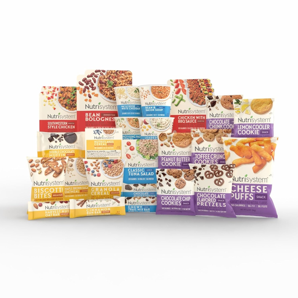 Nutrisystem® Kickstart Dengeli 7 Günlük Kilo Kayıp Kit 28 Delicious Meals & Snacks