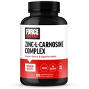 FORCE FACTOR çinko L-Carnosine Capsules Gaztrik ve Digestive Health, Digestion and Bloating Supplement, Vegan, Non-GMO, No Gelatin, 120 Capsules