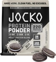 Jocko Yakıt Mölk Whey Protein Tozu - Keto, Probiyotikler, Digestive Enzymes, Amino Asitler, Low Sugar Monk Meyveleri - Destekler Kas Kurtarma ve Büyüme (24 Hizmetler, Kurabiyeler ve Krem)