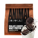 Animal Whey Isolate protein Toz - Pre & Post Workout Muscle Builder ve Recovery için Erkekler ve Kadınlar için Enzymes - 25g Protein, Great Taste, Low Sugar - Cookies & Cream 2 lbs