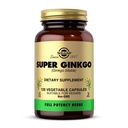 Solgar Super Ginkgo, 120 Sebze Kapsülleri - Tam Potency (FP) - Antioksi & Nervous System Support - Brain Health - Non-GMO, Vegan, Gluten Free, Dairy Free, Kosher - 120 Hizmet