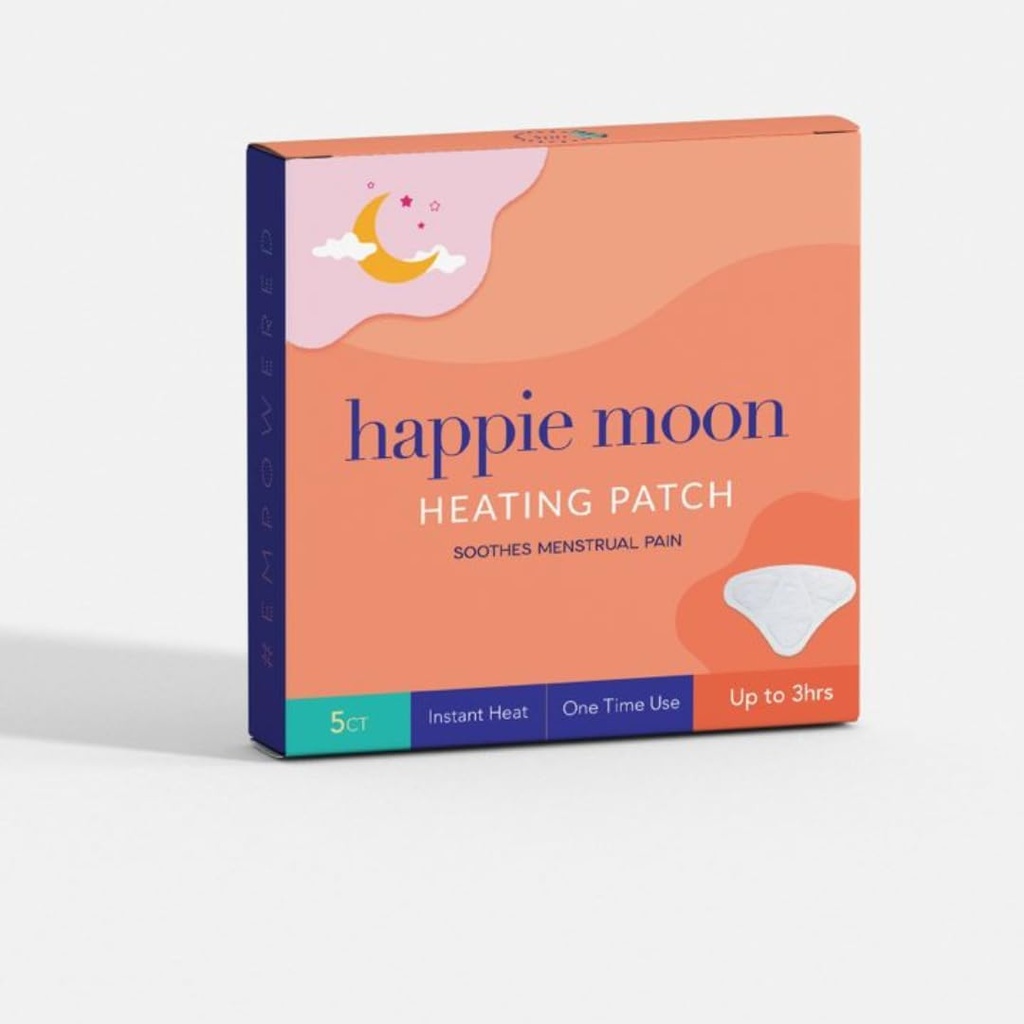 Dönem Cramps | Seyahat Dostu Herbal Isıtma Pads | Dönem Cramps için Isıtma Pad | Heated Comfort | Small Menstrual Isıtma Pad for Tweens and Friends | 5 Pads