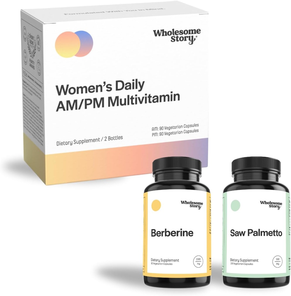 Saç, Skin, & Nails Sche: Berberine Supplement 1500 mg | Erkekler ve Kadınlar için Palmetto | Premium Bio, Foate, Kalsiyum, Omega-3 DHA & Vitamin DHA & DHA & DHA