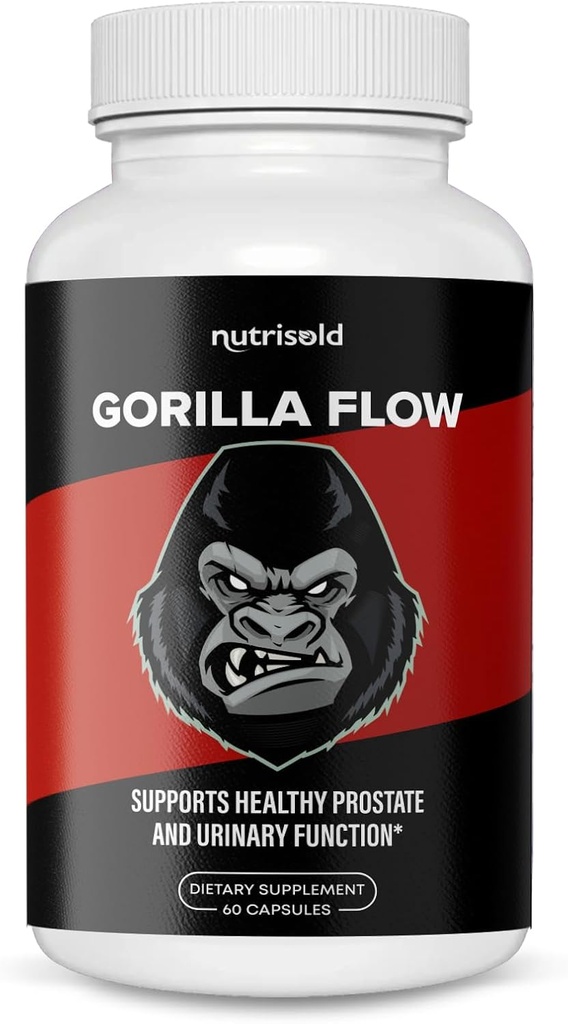 Gorilla Flow - Prostate συμπλήρωμα υποστήριξης για την υγεία των ανδρών 