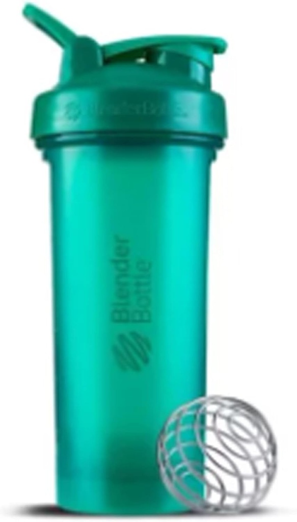 BlenderBottle Shaker μπουκάλι με Pill Organizer και αποθήκευση για Proprotein Powder ProStak System, 22-Ounce, Til