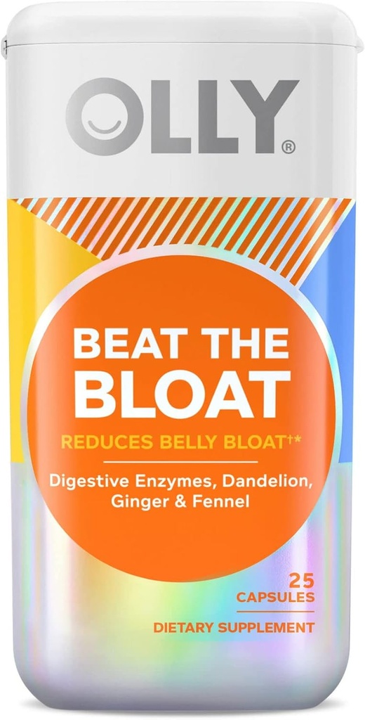 YHN Bloat Capsule Supplement, Digestive Support, 25 Ctt