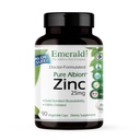 Emerald Laboratuvarlar çinko 25 mg - Immune Support, Digestive Health, Oxidative Stress Support - Çinko Bisglycinate - Vegan & Gluten-Free - Sebze 90 Capsules