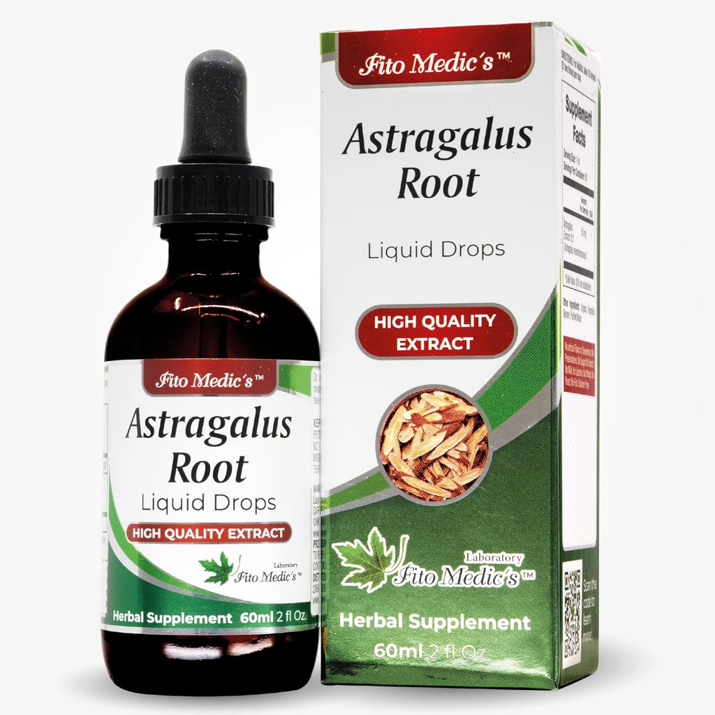 FITO MEDIC'S Lab - Astragalus Ekstraksiyon-Promotes Genel Sağlık, - Astragalus Root - Ultra yüksek Aborpsiyon, Alkol Free.