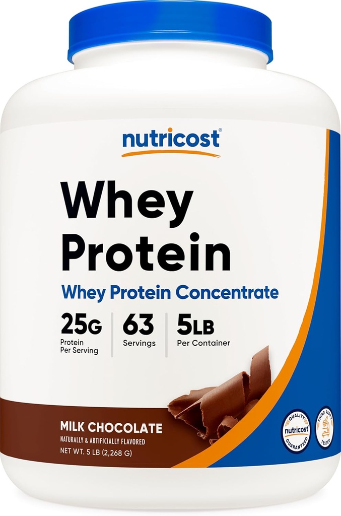 Nutricost Whey Protein Yoğunluğu (Chocolate) 5LBS