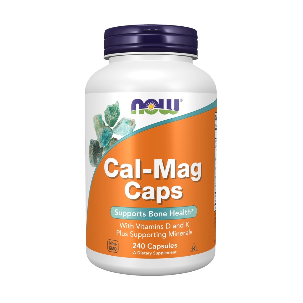 Şimdi Tamamlar, Cal-Mag D Vitaminleri ve Mineralleri Destekle Yararlar, Bone Health*, 240 Veg Capsules