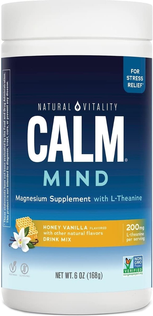 Doğal Vitality Calm Mind - Honey Vanilla 6 oz Pwdr