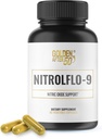 Altın 50 NitrolFlo-9'dan Sonra - Doğa-Powered Nitric Oksit Supplement ile Pomegranate Ekstraksiyon, Grape Tohum ve S7® - Destekler Nutrient Circulation and Optimal Energy - 60 Capsules
