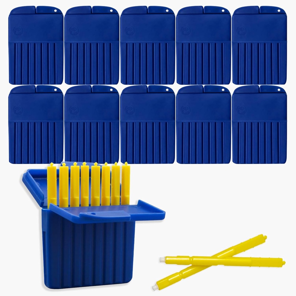 (80 Adet) Starkey Clear İşitme Yardım Programları Muhafızları Filtreler, Starkey Wax Guards for Hear Aids Filtre Aksesuarları, İşitme Yardımları Temizlik Kit, Earchange Parçalar Temizlik Aracı (10 Packs)