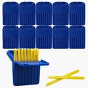 (80 Adet) Starkey Clear İşitme Yardım Programları Muhafızları Filtreler, Starkey Wax Guards for Hear Aids Filtre Aksesuarları, İşitme Yardımları Temizlik Kit, Earchange Parçalar Temizlik Aracı (10 Packs)