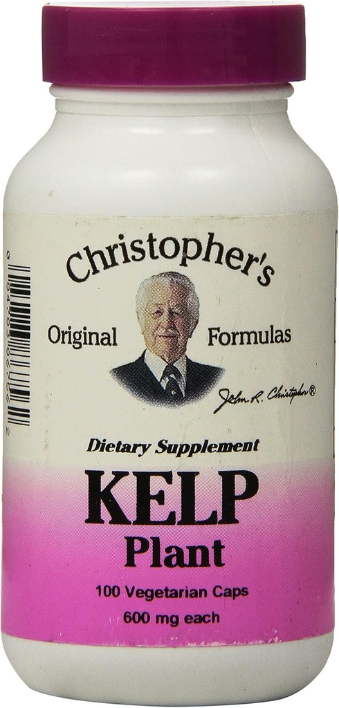 Dr. Christopher'ın Formula Kelp Plant, 100 Kont