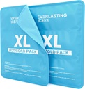 Injuries için Reusable Buz Paketi | 11" x 14.5" - 2 Pack XL | Hot & Cold Pack | Back Pain Relief için Büyük Buz Paketi, Soft Ice Packs Reusable