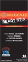 Nugenix Ready Stix - Nitric Oxide Booster, αύξηση ζωτικότητας και κίνησης, Nitric Oxide Συμπληρώματα για τους άνδρες - 14ct