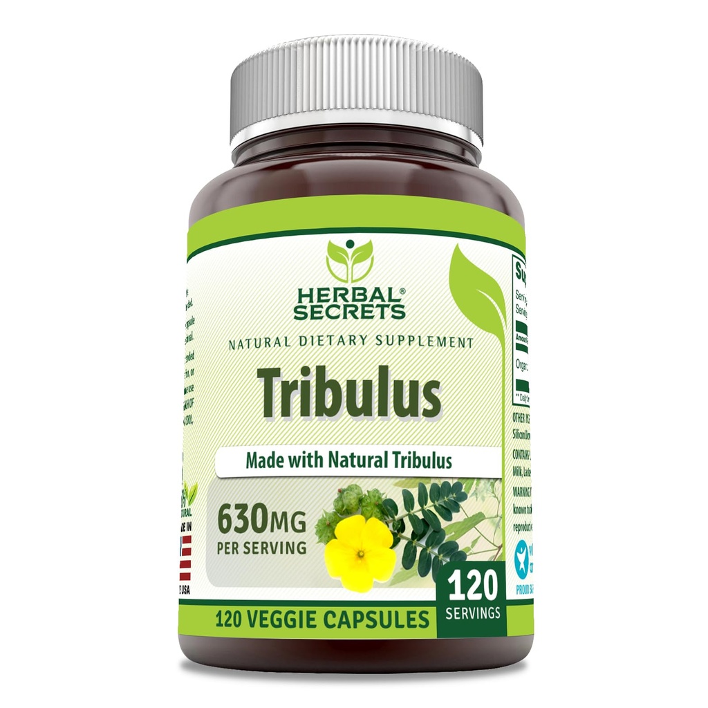 Φυτικά μυστικά Tribulus 630 Mg 120 Veggie Κάψουλες συμπλήρωμα 