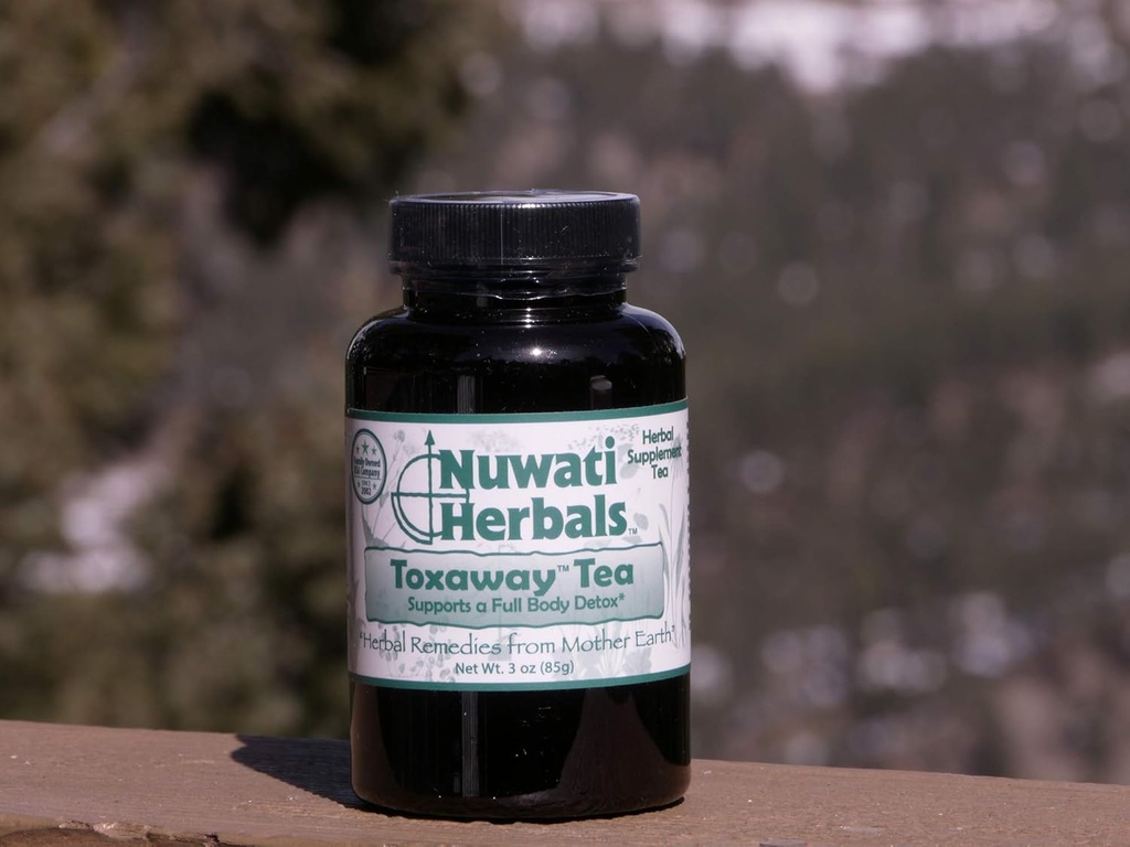 Nuwati Herbals Toxaway Tea - Full Body Detox Destek - Sağlıklı Canlı, Cilt ve Vücut, 6 Ounces