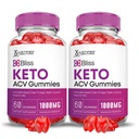 Justified Laboratories (2 Pack Bliss Keto ACV Gummies Advanced Formula 1000MG Bliss Keto Gummies Apple Cider Vinegar Boost Formula B12 Vegan Non GMO 120 Gummys