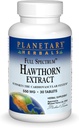 Πλανητικά βότανα Full Spectrum Hawthorn Extract Tablets, 30 Count