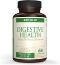 Digestive Health Supplement,Daily Probiyotik 7 Milyar CFUs per Capsule,5 Essential Strains Including Lactobacillus G. Supports Intestinal and Immune Health. 60 Capsules