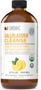 Tamam Doğal Gallbladder Tamam - Gallbladder Desteği için sıvı Supplement, Liver Cleanse ve Apple Cider Vinegar, Turmeric, Beet, Digestive Enzymes, Milk Butle - 12oz