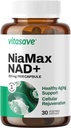Vitasave NiaMax NAD+ Supplement – 300 mg Niacinamid Riboside per Capsule – Yüksek Lisans NAD+ Enerji, Sağlıklı Aging & Metabolic Fonksiyonlu – Vegan, Non-GMO, Gluten-Free (30 Capsules)