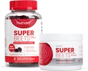 Humann SuperBeets Heart Gummies Zero Sugar & Black Cherry Toz