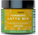 Mushroom Golden Latte% 95 Turmeric Curcumin ve 6 Mushroom Extracts, 3.17oz