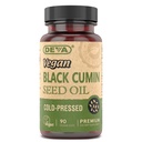 Deva Vegan Beslenme Black Cumin Tohum Yağı, Cold-Pressed, Unrefined, 90 Capsules (Pack of 3)