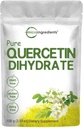 Pure Quercetin Dihidrat Toz, Quercetin 500 mg Arada, 100 Grams, Most Bio available Grade ve Filler Ücretsiz, Güçlü Antioksi Destekleri Enerji, Immune System , No GMOs ve Vegan
