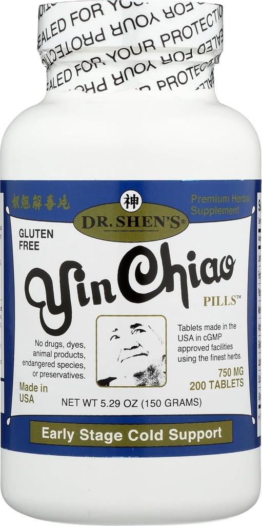 Δρ Shens Yin Chiao 750 Mg, 200 CT