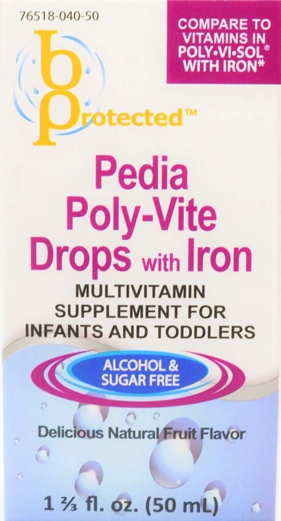 Pedia Poly-Vite με σίδηρο 50 mL