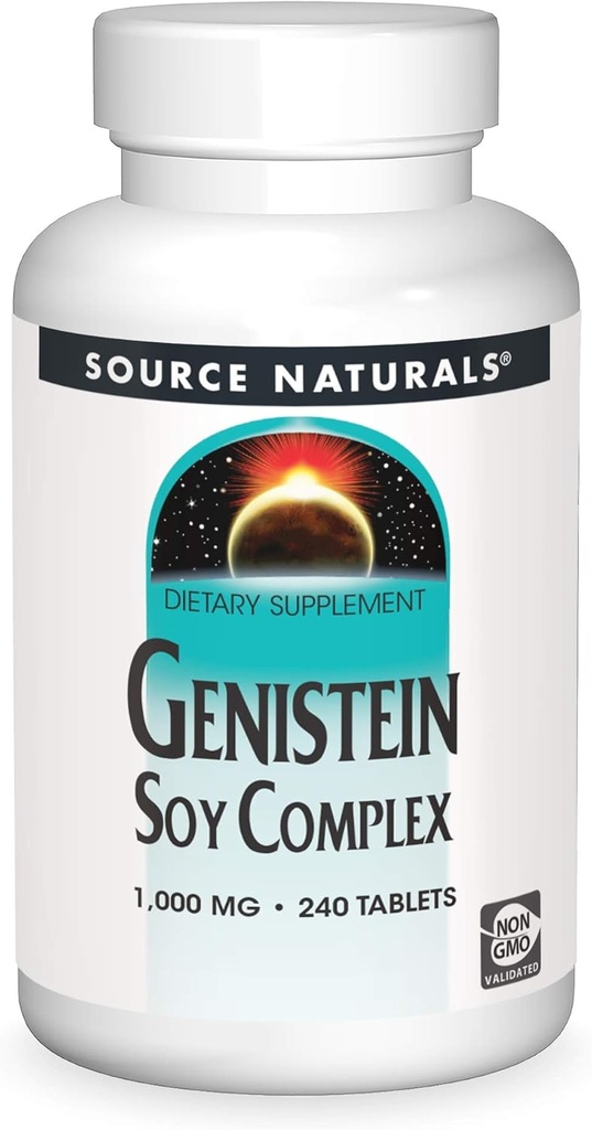 Source Naturals Genistein Soy Kompleksi 1000 mg - 240 Tablet