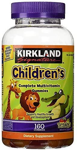 Kirkland Υπογραφή FsmJUt Childrens Πλήρης πολυβιταμίνη Gummies, 160 κόμης