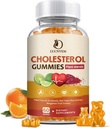 Cholesterol Supplements Gummies for Cholesterol Healthy, Natural Cholesterol Complex for Maintain Healthy Cholesterol Levels, Daily Easy Cholesterol Gummies Snacks - 30 Day Supply