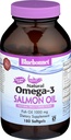 Omega-3 (Salmon Oil) 180 Soft Gels, 1000 mg - Bluebonnet