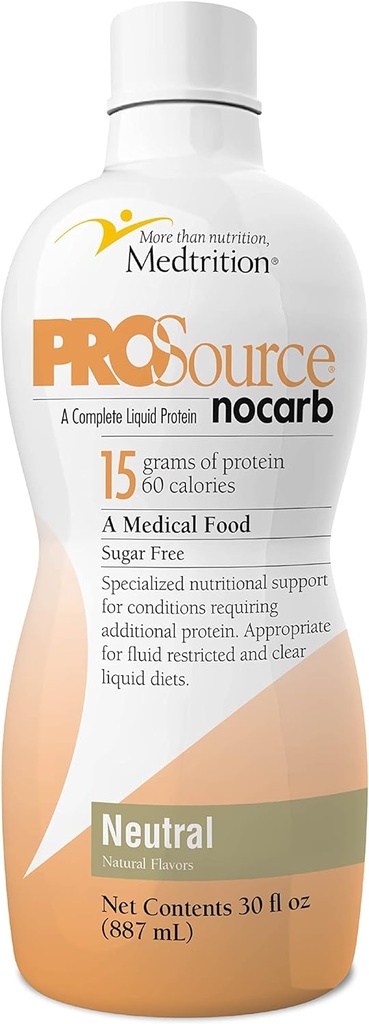 Sıvı Collagen, Tip I, III 15 Grams Protein Oz. |Prosource NoCarb Neutral 4 Şişes Pack Medtrition|
