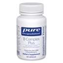 Pure Encapsulations B-Complex Plus - Β Βιταμίνες συμπλήρωμα για την υποστήριξη Νευρολογική Υγεία, Καρδιαγγειακή Υγεία, Ενεργειακά Επίπεδα & Υποστήριξη Νευρικού Συστήματος* - με Βιταμίνη Β12 & Περισσότερα - 60 Κάψουλες