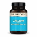 Dr. Mercoladis Vitamins D3 & K2 - Kemik ve Kalp Sağlığı * - Vitamin D3 & K2 - Yumurta kabuğu-Derived - Non-GMO, Gluten-Free & Soy Free - 30 Capsules (30 hizmet)