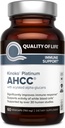 Life Premium Kinoko Platinum AHCC Herbal Supplement, 750 mg per Capsule, Immune Support, Liver Function, Keeps Natural Killer Hücre Aktivite, 1, 60 Veggie Capsules