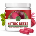 TruWild All Natural Beet Root Toz, Nitric Hoffman, 1000 mg, Vegan Superfood Capsule Supplement, Beetroot Extract Supports Genel Sağlık, Performans ve Stamina, 30 Hizmet