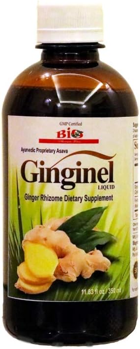 Ginginel Liquid, Ginger Supplement, Fermented Liquid Ekstraksiyon - 11.83 fl oz, Digestion, Reduces Toxin Accumulation in Body and Commons, Vegan Supplement, Fermented Liquid Extract - 11.83 fl oz, Promosyonlar