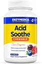 Enzymedica - Chewable Acid Soothe, Occasional Heartburn + Indigestion'ın Yardımını Destekler, 30 sayı