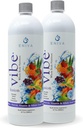 Eniva Vibe Fusion Daily Liquid Multivitamin ve Mineral Supplement Elderberry Çinko VIT C VIT D | Enerji için Beslenme | Chocolate Cherry 2 Şişe Paketi (64 oz)