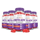 Αιτιολογημένα Εργαστήρια (5 Pack Ultra Quick Keto ACV B12 Vegan Non GMO 300 Gummies