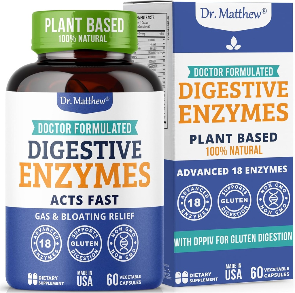 Kadınlar ve erkekler için en iyi Digestive Enzymes, Lactase Lipase Amylase Bromelain. Digestion & Digestive Health için enzymes. Kadınlar ve Erkekler için Gaz ve Bloklama Yardımı. Gallbladder Enzymes & Supplements.
