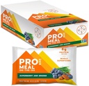 PROBAR - MEAL Bar, Superberry & Greens, Non-GMO, Gluten-Free,health, Plant-Based, Whole-Food Materialss, Natural Energy (12 Count)