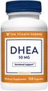 Shoppe DHEA 50MG, Hormonal ve Sağlıklı Ağlama Hem Erkekler hem de Kadınlar için Destek, Bir Kez (120 Capsules)